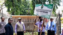 Pengangkatan Sita Eksekusi atas objek tanah dan bangunan yang berada di Kelurahan Mangunharjo dan Kelurahan Kademangan