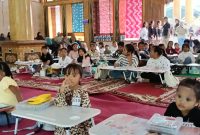 Minggu Ceria: Ratusan Siswa TK dan SD Unjuk Kreativitas dalam Lomba Mewarnai di Nadia Hotel Bromo