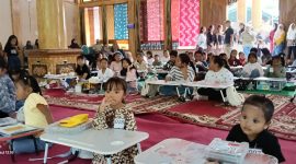 Minggu Ceria: Ratusan Siswa TK dan SD Unjuk Kreativitas dalam Lomba Mewarnai di Nadia Hotel Bromo