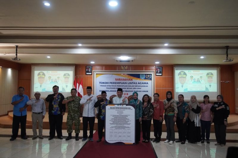 FKUB Kota Probolinggo Gelar Sarasehan Tokoh Perempuan Lintas Agama dan Deklarasi Rumah Ibadah Ramah Anak