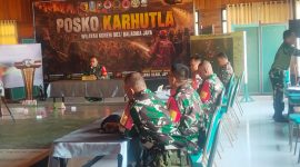 Pelaksanaan rapat evaluasi penanganan Karhutla kawasan Taman Nasional Bromo Tengger Semeru 