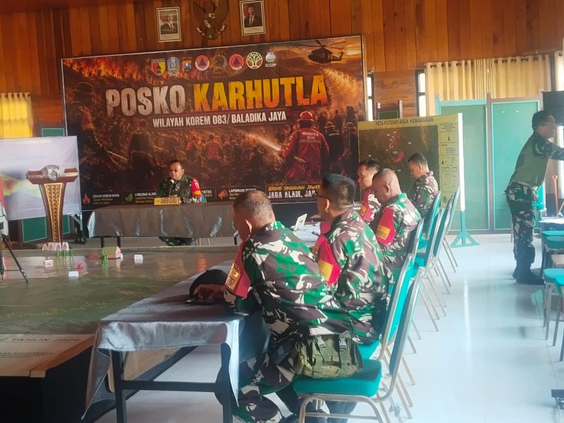 Pelaksanaan rapat evaluasi penanganan Karhutla kawasan Taman Nasional Bromo Tengger Semeru 