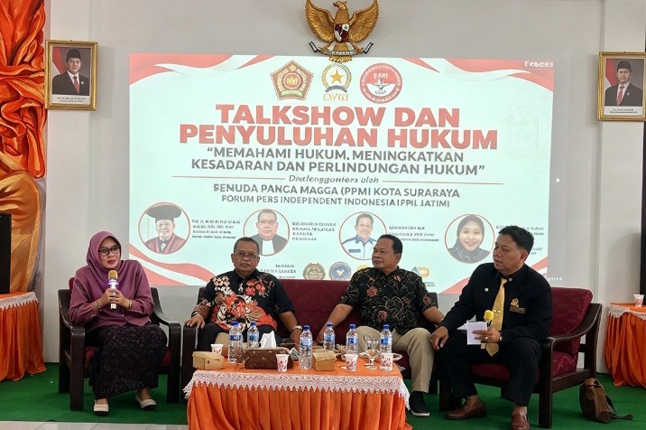 FPII Setwil Jatim dan PPM Surabaya adakan acara Talkshow Penyuluhan Hukum dan Tata kelola Pendidikan