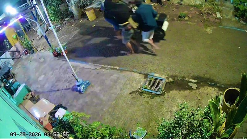 Tiga Pencuri Bercelurit Gasak Dua Motor di Kota Probolinggo, Aksinya Terekam CCTV