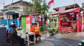 Keberadaan Poskamling di Kelurahan Sumbertaman yang menjadi wakil kota probolinggo dalam lomba Poskamling tingkat Provinsi 