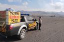 Polsek Sukapura Polres Probolinggo di kawasan Lautan Gunung Bromo memantau pergerakan dan situasi 