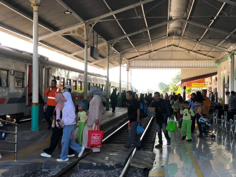 Pergerakan penumpang di Stasiun Probolinggo menunjukkan pertumbuhan positif sepanjang 2026