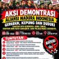 AMI GELAR AKSI DEMONSTRASI, DESAK PENEGAKAN HUKUM ATAS PENYALAHGUNAAN NARKOTIKA YANG MELIBATKAN 3 ANGGOTA DPRD DARI PARTAI GERINDRA