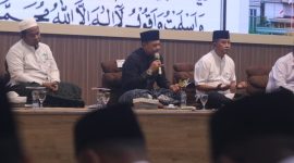 Kegiatan Dzikir dan Sholawat ASN Pemkab Probolinggo di Auditorium Madakaripura Kantor Bupati Probolinggo.