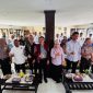 Kepala Diskominfo Kota Probolinggo, Lucia Aries Yulianti hadir secara langsung sebagai bentuk apresiasi  kepada PWI Probolinggo Raya yang konsisten mendorong peningkatan kapasitas wartawan melalui UKW.